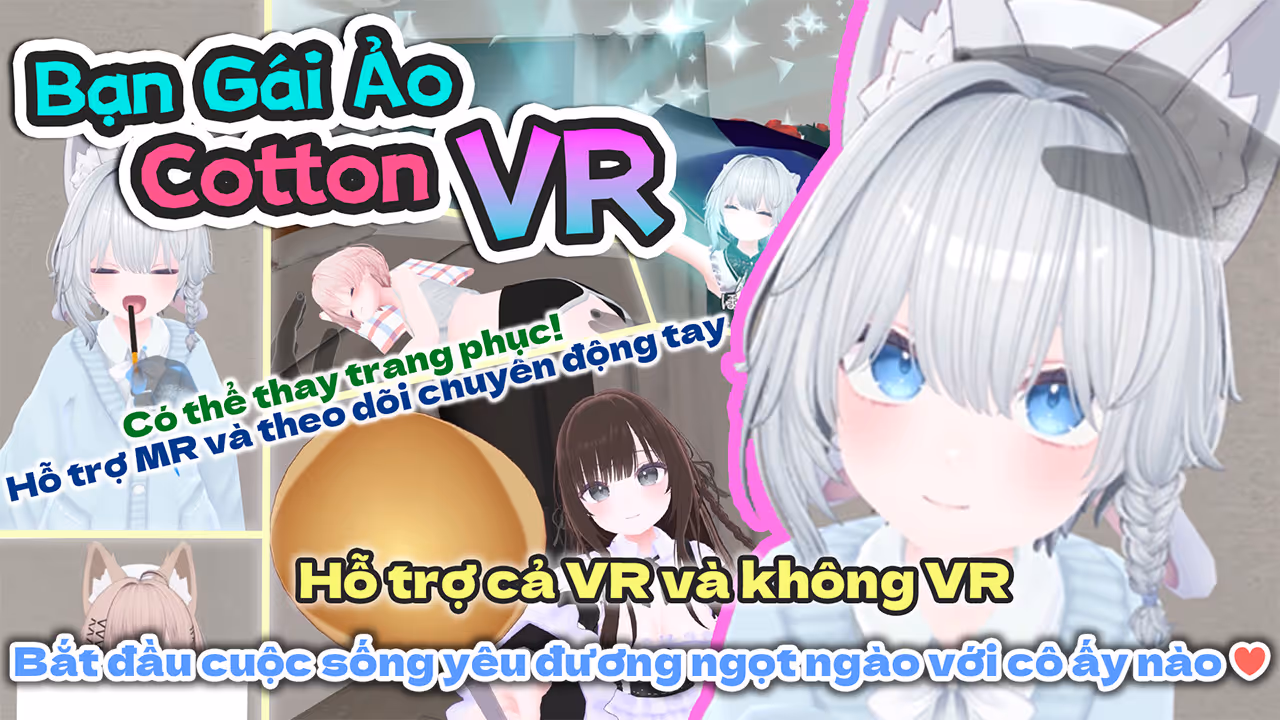 Bạn Gái Ảo VR Cotton